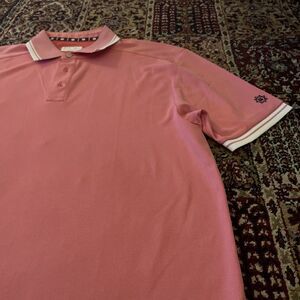 Ben Hogan Polo Shirt‎ Mens L Performance Golf Short Sleeve Salmon